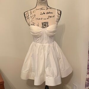 The Vintage Shop Busty Dress (White)